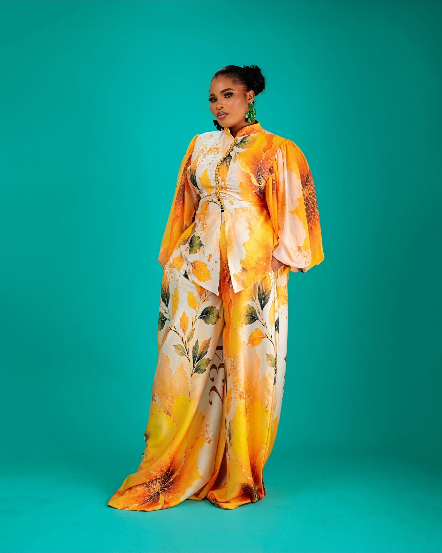 Bloom Royale floral shirt and trouser set (frame 2 of 7)